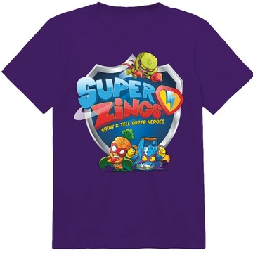 НАБОР 3В1 ДЕТСКАЯ ФУТБОЛКА ТАТУ НАКЛЕЙКИ SUPER ZINGS 116 КАЧЕСТВО