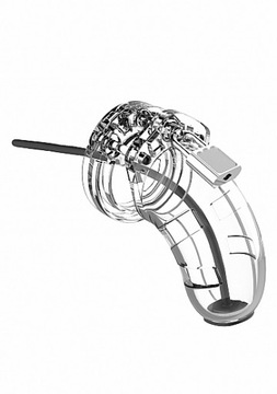 KLATKA EREKCYJNA MODEL 15 - CHASTITY - TRANSPARENT