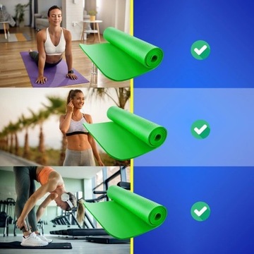 MATA DO ĆWICZEŃ MASAŻU WAŁEK ROLLER PIANKA EVA 4w1