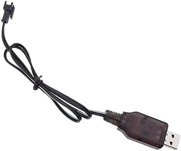 Kabel do ładowarki USB SM-2P 250 mAh do akumulatora Lipo 3,7 V do helikoptera samochodowego RC