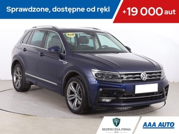 Volkswagen Tiguan II SUV 2.0 TSI 180KM 2018 VW Tiguan 2.0 TSI, Salon Polska, 4X4, DSG, Navi