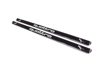 НАБОР РАМОК НОМЕРНОГО ЗНАКА AUDI QUATTRO ИЗ 2-Х КАЧЕСТВ!!!