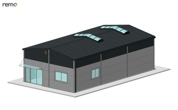 Мастер-класс - цех из сэндвич-панелей