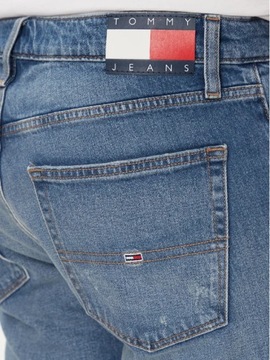 TOMMY HILFIGER ORYGINALNE SZORTY SPODENKI JEANSOWE 34