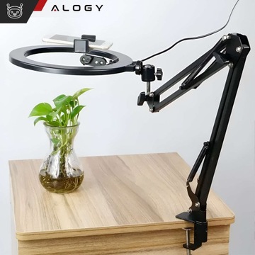 СВЕТОДИОДНАЯ ФОТОЛАМПА ДЕРЖАТЕЛЬ ДЛЯ ТЕЛЕФОНА КОЛЬЦО ШТАТИВА