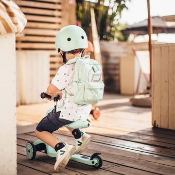 Детский самокат 2-в-1, Scoot and Ride, трехколесный, возраст 1-5 лет.