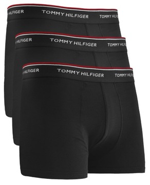 Majtki Bokserki Tommy Hilfiger rozmiar L CZARNE 3-PACK