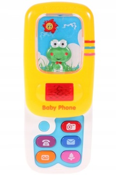ТЕЛЕФОН СО ЗВУКОМ, ВЫДВИЖНОЙ ПОДСВЕТКОЙ, СМАРТФОН С ЛЯГУШКОЙ, ИГРУШКА ДЛЯ ДЕТЕЙ