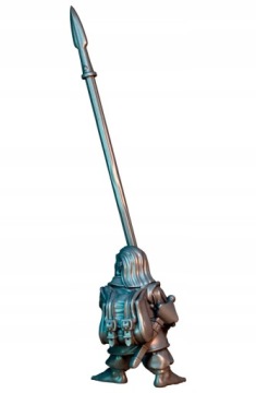 Полурослик-новичок-копейщик - Мини-счет - 3D-печать