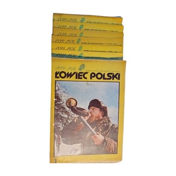 Łowiec Polski, rocznik 1976, numery 1-23/24. Kompletny.
