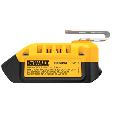 DeWALT DCB094K ŁADOWARKA ADAPTER Li-Ion 10,8-54V ORYGINAŁ