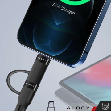Быстрый и прочный кабель-адаптер USB-C type-C C для iPhone PD 60 Вт, 1 м