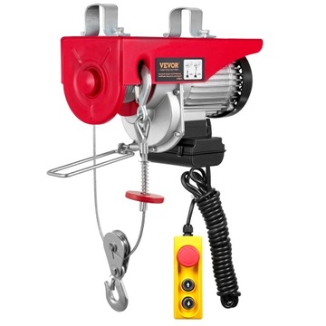 Лебедка VEVOR Лебедка электрическая 1Т 1600Вт