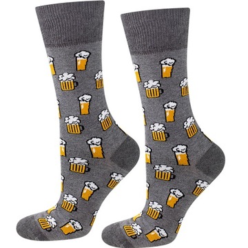 РАЗНОЦВЕТНЫЕ МУЖСКИЕ НОСКИ ИЗ ХЛОПКА SOXO - ПОДАРОК ​​ПАРНЮ