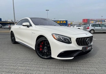 Mercedes Klasa S W222 Coupe AMG S 63 AMG 585KM 2015 Mercedes-Benz Klasa S S63 Coupe AMG 4-Matic Sa...