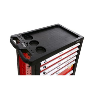 Шкаф для инструментов с 6 ящиками и 263 аксессуарами ELE.