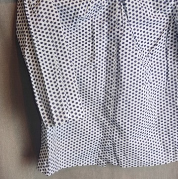 COS bluzka damska bawełniana w grochy 34