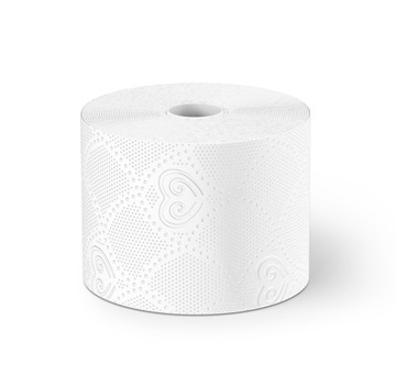 Туалетная бумага 3 слоя белая Almusso BIG 40 рулонов