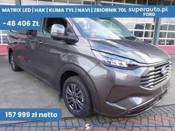 Ford Transit Custom II Van L1 2.0 EcoBlue  150KM 2026 Transit Custom Kombi M1 L2H1 Limited 320 2.0 150KM