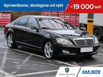 Mercedes Klasa S W221 Limuzyna 4.0 V8 (420 CDI) 320KM 2007 Mercedes S S 420 CDI, Serwis ASO, 315 KM, Automat