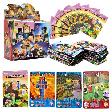 КАРТЫ MINECRAFT BOOSTER BOX 288 КАРТ – 36 ПАКЕТОВ