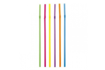 TESCOMA ЦВЕТНЫЕ ПЛАСТИКОВЫЕ ТОЛОМОЧКИ ДЛЯ НАПИТКОВ, 40 ШТ.