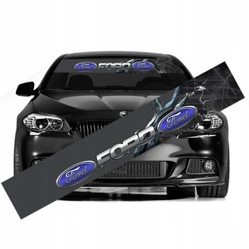 Naklejka na przedniej szybie logo Ford
