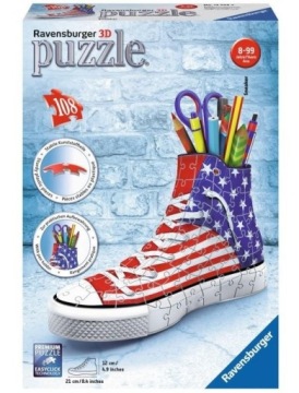 Puzzle pro 6leté dítě Puzle 3D Trampek Pevné