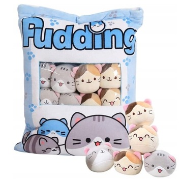 PODUSZKA PUDDING Z MASKOTKAMI DO RZUCANIA WZORY