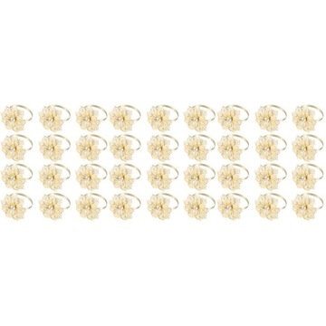 Алюминиевые кольца для салфеток, 3 шт.