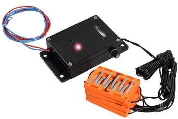 сильный автомобильный отпугиватель куниц + панель высокого напряжения!