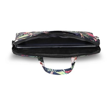 Женская сумка для ноутбука 15,6 с цветочным принтом легкая вместительная сумка ZAGATTO