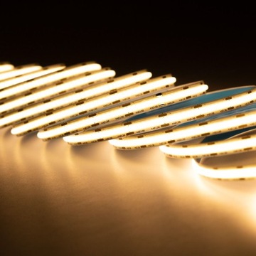 COB 320LED Лента светодиодная 10Вт/м ТЕПЛАЯ 3000К 900лм/м IP20 12В DC 5м НЕОН