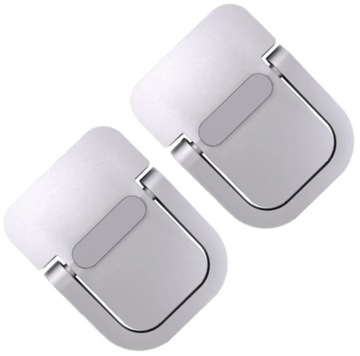 ДА161 УНИ. ПОДСТАВКИ, СЕРЕБРЯНЫЕ НОЖКИ ДЛЯ НОУТБУКА