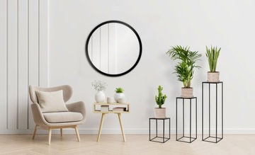 ПОДСТАВКА ДЛЯ ЦВЕТОВ МЕТАЛЛИЧЕСКАЯ, ОДИНАРНАЯ, ПОЛЬСКИЙ ИЗДЕЛИЕ, LOFT, черный, 80 см