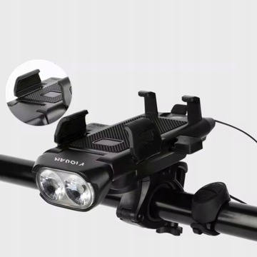 Держатель для велосипедного телефона, лампа велосипедного звонка, Power Bank на руль.