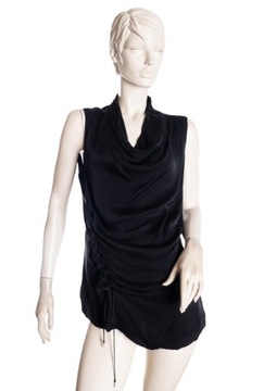 MARITHE FRANCOIS GIRBAUD JEDWABNA TUNIKA, ROZ.L/XL