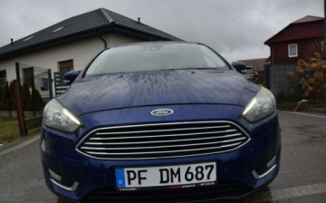 Ford Focus III Sedan Facelifting 1.6 TDCi 115KM 2015 Ford Focus 1.6D 2015 Duza Navi Sam Parkuje 2 KPL KOL Sprowadzony 1.6, zdjęcie 8