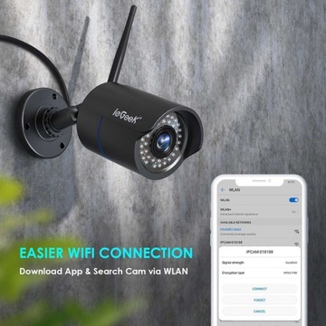 2 КАМЕРЫ НАРУЖНОГО НАБЛЮДЕНИЯ 1080 HD IP66 WIFI