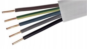 ПЛОСКИЙ КАБЕЛЬ YDYP 5x2,5, ПРОВОД 5x2,5 МЕТРА