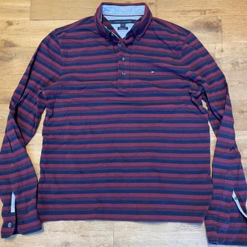 TOMMY HILFIGER MĘSKA MODNA BLUZA LONGSLEEVE Rozm.S