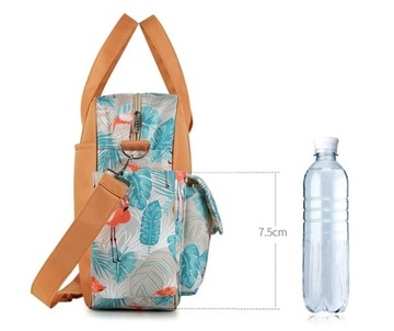 СУМКА-ОРГАНИЗАТОР ДЛЯ КОЛЯСКИ ДЛЯ МАМА, ПАПА, УЗОРЫ, ЦВЕТА, ОБЕЗЬЯНА 3в1