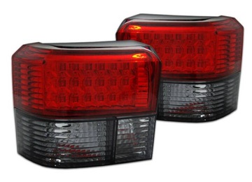 VW TRANSPORTER T4 LAMPY TYŁ LED RED SMOKE TUNING