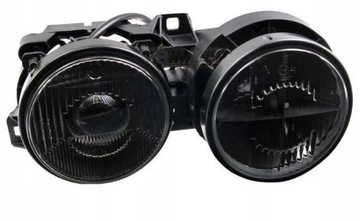 Lampy przednie BMW E30 11.82-06.94 czarne black