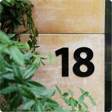 НОМЕР ДОМА НОМЕРА ДВЕРЕЙ БУКВЫ НОМЕР ДОМА АДРЕС ЗДАНИЯ ЦВЕТА - M6 20 см