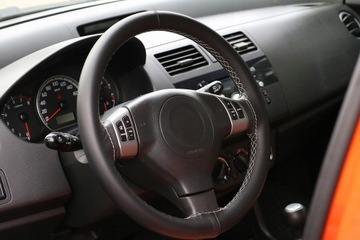 2K КОЖАНЫЙ ЧЕХОЛ РУЛЯ для Seat Ibiza IV (2008-2017)