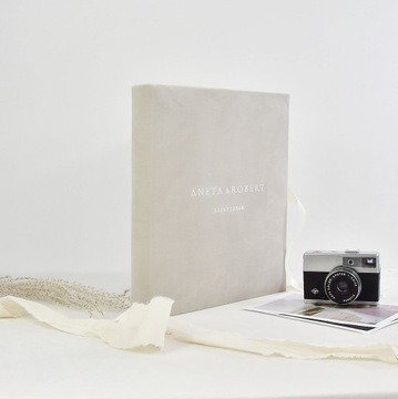 ВЕЛУРОВЫЙ АЛЬБОМ для фотографий Юбилей свадьбы ПОДАРОЧНЫЕ БЕЖЕВЫЕ КРЕМОВЫЕ ОТКРЫТКИ