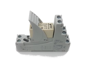 przekaźnik 12V DC / 2 x 8A 250V AC - na szynę DIN
