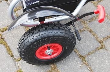 POWER GOKART С ПЕДАЛАМИ, НАДУВАННЫЕ КОЛЕСА, 5-12 ЛЕТ, 60кг