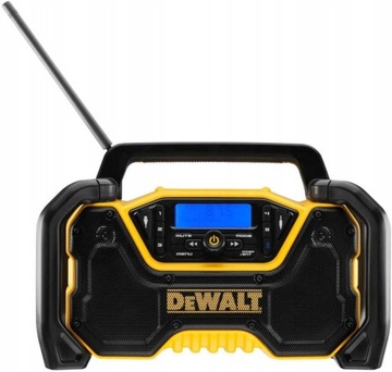 Dewalt DCR029 radio budowlane akumulatorowe AUXUSB